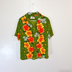 Vintage 1960’s Pomare Hawaii Button Up T-Shirt